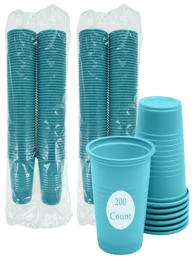 Henry Schein Disposable Cups, 5 oz, Blue (200 Count) – Dental Rinse Cups, Double-Coated for Durability, Latex-Free, Embossed Grip, Ideal for Medical, Office, and Event Use - Image 1